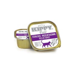 KIPPY BARQUETTE PATE DINDE STÉRILISÉE POUR CHATS 100GR