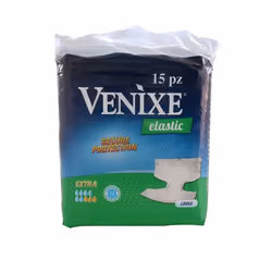 Venixe élastique large à 15 pcs. » Sous-vêtements de protection pour incontinence légère à sévère en quatre tailles différent ...