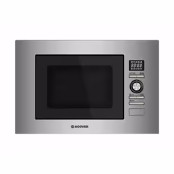 Hoover H-MICROWAVE 300 HMB20/1GDFX, Intégré (placement), Micro-ondes grill, 20 L, 800 W, Boutons, Rotatif, Acier inoxydable