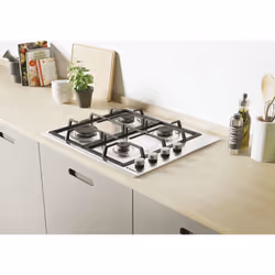 Candy CHG6LX Acier inoxydable Intégré (placement) 60 cm Gaz 4 zones - Vue supplémentaire 4