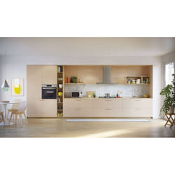 Candy Timeless CHG74WX Acier inoxydable Intégré (placement) 74.5 cm Gaz 5 zones