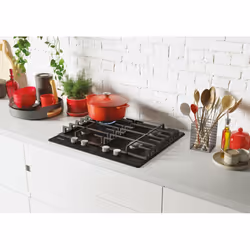 Hoover H-HOB 300 GAS HHG6BRMB Noir Intégré (placement) 59 cm Gaz 4 zones - Vue supplémentaire 4