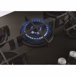 Candy CVG74WPB Noir Intégré (placement) 74.5 cm Gaz 5 zones