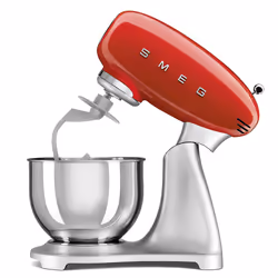 Smeg SMF02RDEU mixeur Robot mixer 800 W Rouge, Argent - Vue supplémentaire 2