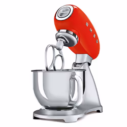 Smeg SMF02RDEU mixeur Robot mixer 800 W Rouge, Argent - Vue supplémentaire 3