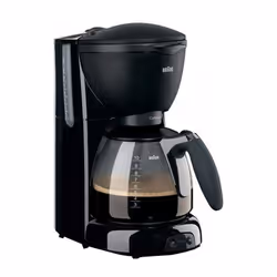 Braun KF560, Machine à café filtre, Café moulu, 1100 W, Noir