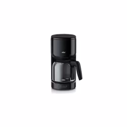Braun KF 3120 BK, Machine à café filtre, Café moulu, 1000 W, Noir