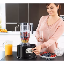 Braun FP 5160 robot de cuisine 1000 W 2 L Noir