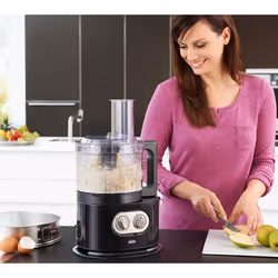 Braun FP 5160 robot de cuisine 1000 W 2 L Noir - Vue supplémentaire 4