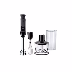 Braun MultiQuick 5 MQ 5235 BK, Mélangeur par immersion, 0,5 L, 1,2 m, 1000 W, Noir