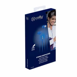 Celly UP500 Casque Avec fil Ecouteurs Appels/Musique Bleu - Vue supplémentaire 4