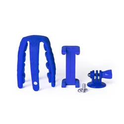 Caméra Action 6 Pieds Bleue SQUIDDYBL - Trépied Smartphone Résistant
