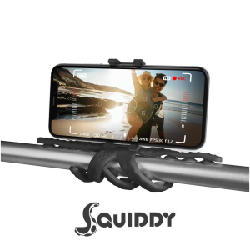 Caméra Action 6 Pieds Noir SQUIDDYBK - Smartphone Trépied Celly Squiddy