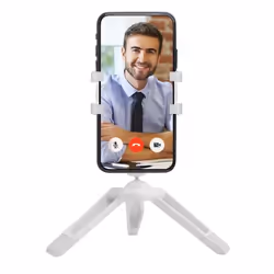 Celly CLICKNANOTRIWH trépied Smartphone/action caméra 3 pieds Blanc - Vue supplémentaire 2