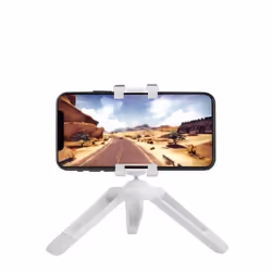 Celly CLICKNANOTRIWH trépied Smartphone/action caméra 3 pieds Blanc - Vue supplémentaire 3