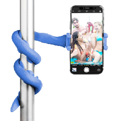 Celly Snake bâton support pour selfies Universel Bleu