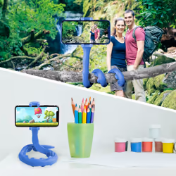 Celly Snake bâton support pour selfies Universel Bleu - Vue supplémentaire 2