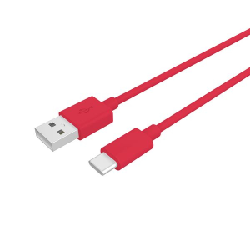 Celly PCUSBCRD câble USB 1 m USB 3.2 Gen 1 (3.1 Gen 1) USB A USB C Rouge