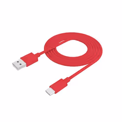 Celly PCUSBCRD câble USB 1 m USB 3.2 Gen 1 (3.1 Gen 1) USB A USB C Rouge - Vue supplémentaire 2