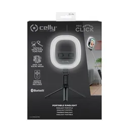 Celly CLICKRINGBTBK anneau d'éclairage LED