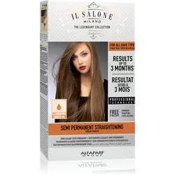 Alfaparf Milano Il Salone Milano Straightening Kit Illuminating Linseed Oil 1 pcs