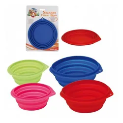 Bol De Voyage En Silicone Pour Chien 500mL