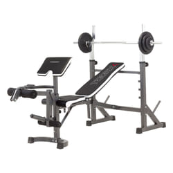 Toorx WBX-90 banc de musculation Banc de musculation ajustable Dossier réglable Siège ajustable Gym, Maison Noir