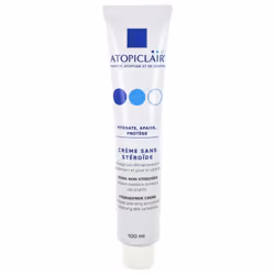 Alliance Atopiclair Crème Sans Stéroïde 100 ml est une crème élaborée pour hydrater, apaiser, protéger et soulager les démang ...