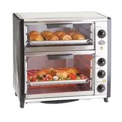 DCG Eltronic MB1031 four 42 L 2300 W Noir, Acier inoxydable