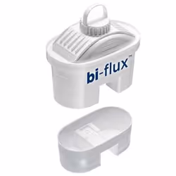 Laica Bi-flux, Filtre à eau pour carafe, Blanc