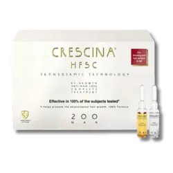 Crescina TTT Complet (Anti Chute + Repousse) 200 Homme 10 +10 Ampoules