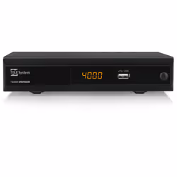 TELE System TS4000, Cable, Full HD, DVB-S, DVB-S2, DVB-T, DVB-T2, 1920 x 1080 pixels, 480i, 480p, 576i, 576p, 720p, 1080i, 10 ...