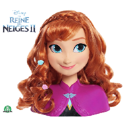Disney Princess Disney Princesses - Tête À Coiffer Basic - Anna
