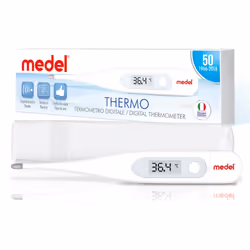 Mesure en 60 secondes.
Signal acoustique à la fin de la mesure.
Mémoire de la dernière mesure.
.