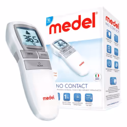 Thermomètre infrarouge sans contact avec indicateur de distance, il est capable de détecter la bonne distance du front pour l ...