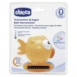 Chicco Thermomètre de Bain 0 Mois et + - Couleur : Orange