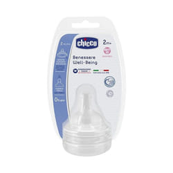 CHICCO TETINE SILICONE 2M+ 2 PCS