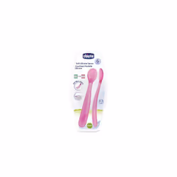 Chicco Soft Silicone 6m+ Pink 2 pcs