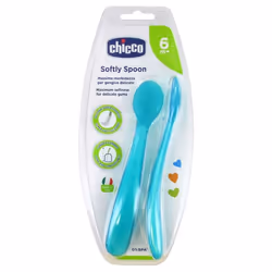 Chicco Softy Spoon 2 Cuillères Souples 6 Mois et + sont idéales pour aborder sereinement la diversification alimentaire. Leur ...