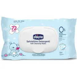 Chicco Cleansing Wipes Blue 72 pcs