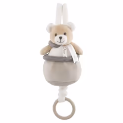 Chicco My Sweet Doudou Hochet Lapin 0 Mois et + est le jouet idéal pour amuser bébé dès ses premières semaines. En tissu tout doux et aux couleurs naturelles