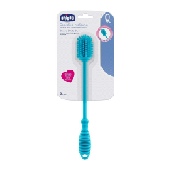 Chicco Cleaning Brush Silicone Blue 1 pcs