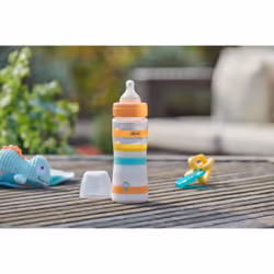 Chicco 00028637310000 biberon 330 ml Orange, Translucide, Blanc, Jaune Plastique - Vue supplémentaire 2