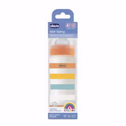 Chicco 00028637310000 biberon 330 ml Orange, Translucide, Blanc, Jaune Plastique - Vue supplémentaire 3