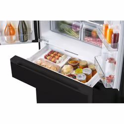 Hoover HN5D 84 B frigo américain Autoportante 461 L E Noir