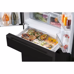 Hoover HN5D 84 B frigo américain Autoportante 461 L E Noir - Vue supplémentaire 4