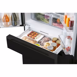 Hoover HN5D 84 B frigo américain Autoportante 461 L E Noir - Vue supplémentaire 5