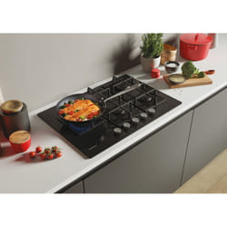 Hoover H-HOB 700 GAS HVG7W4SB Noir Intégré (placement) Gaz 5 zones