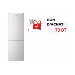 Réfrigérateur congélateur en bas Candy CKBBF172 - Encastrable - 174.5x54.0x53.5 cm - Réfrigérateur à Froid brassé - Fixation de l'habillage sur glissières