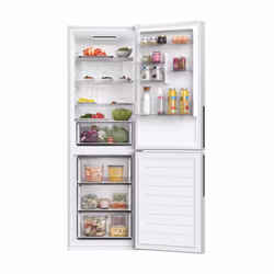 Hoover H-FRIDGE 500 LITE HOCE3T618ES réfrigérateur-congélateur Autoportante 295 L E Argent